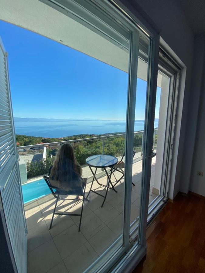 Luxury Villa Eternity - Marvelous Sea View - Box Spring Beds - Opatija-Poljane Dış mekan fotoğraf