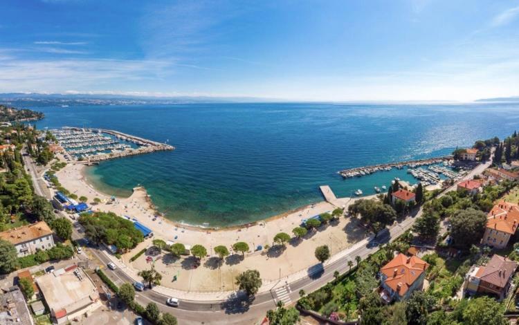 Luxury Villa Eternity - Marvelous Sea View - Box Spring Beds - Opatija-Poljane Dış mekan fotoğraf