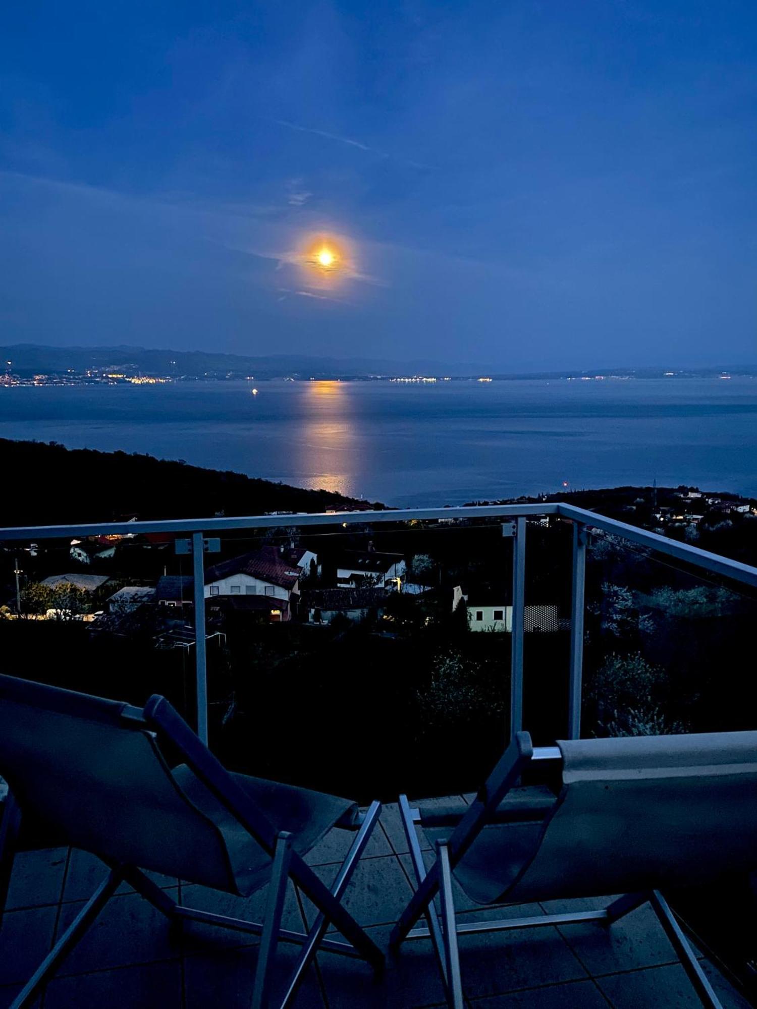 Luxury Villa Eternity - Marvelous Sea View - Box Spring Beds - Opatija-Poljane Dış mekan fotoğraf